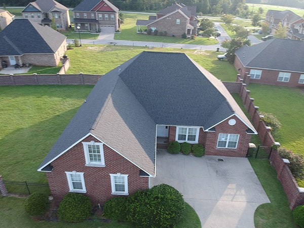 Architectural asphalt shingle roof installed in Winston-Salem NC
