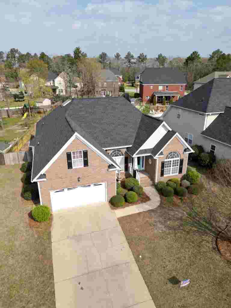 Completed roof replacement project in Winston-Salem NC
