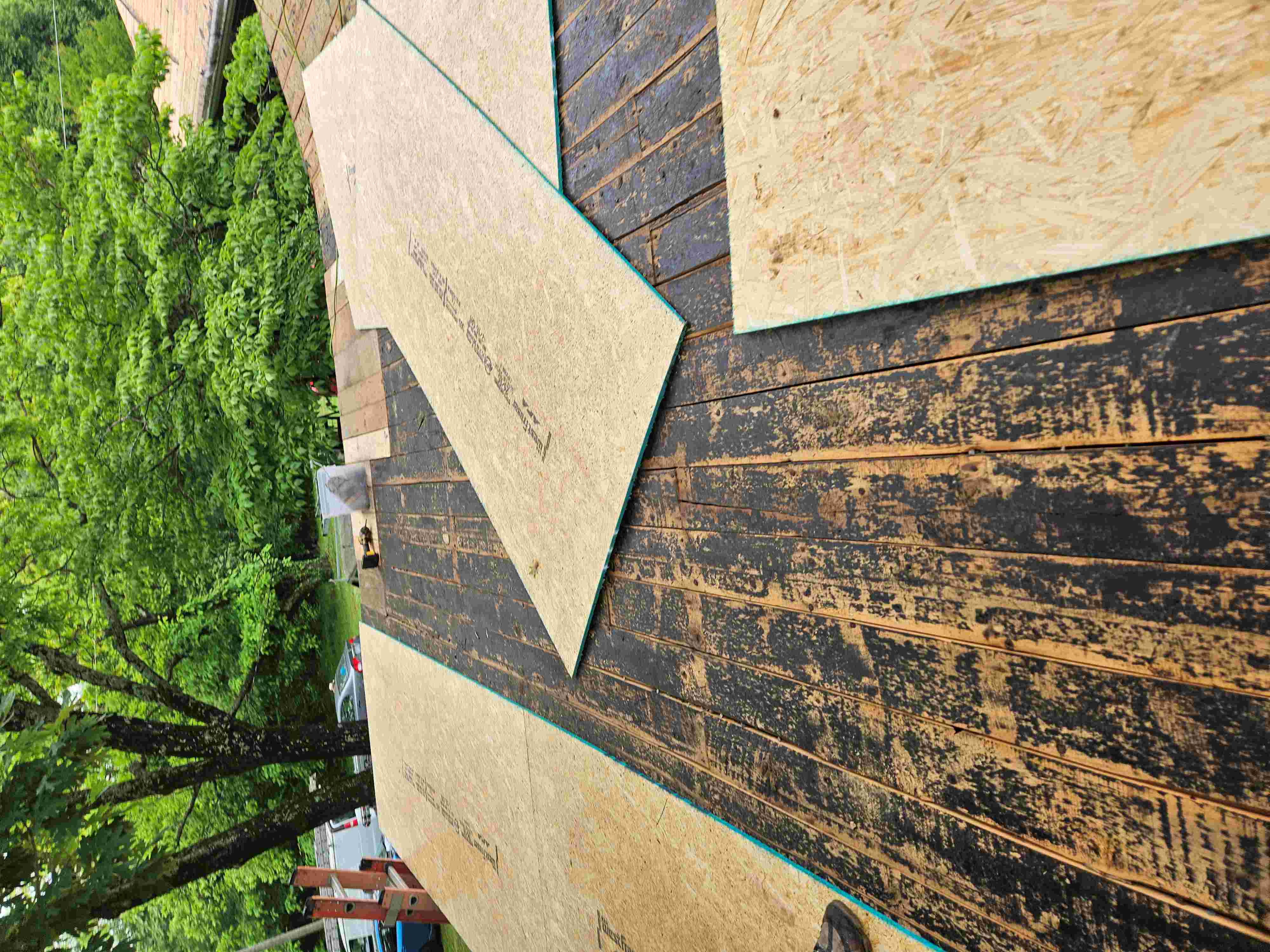 Completed roofing project in Greensboro NC