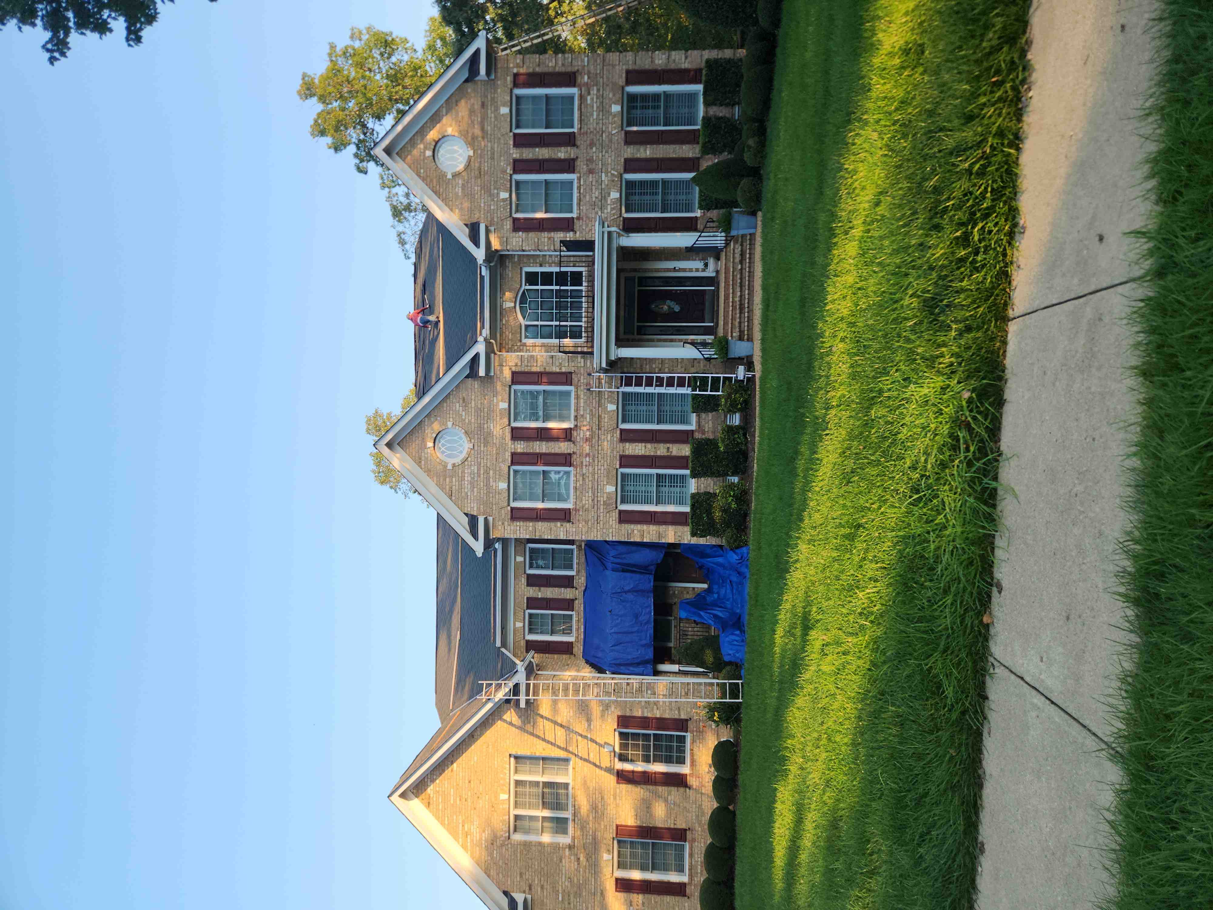 Completed roofing project in High Point NC